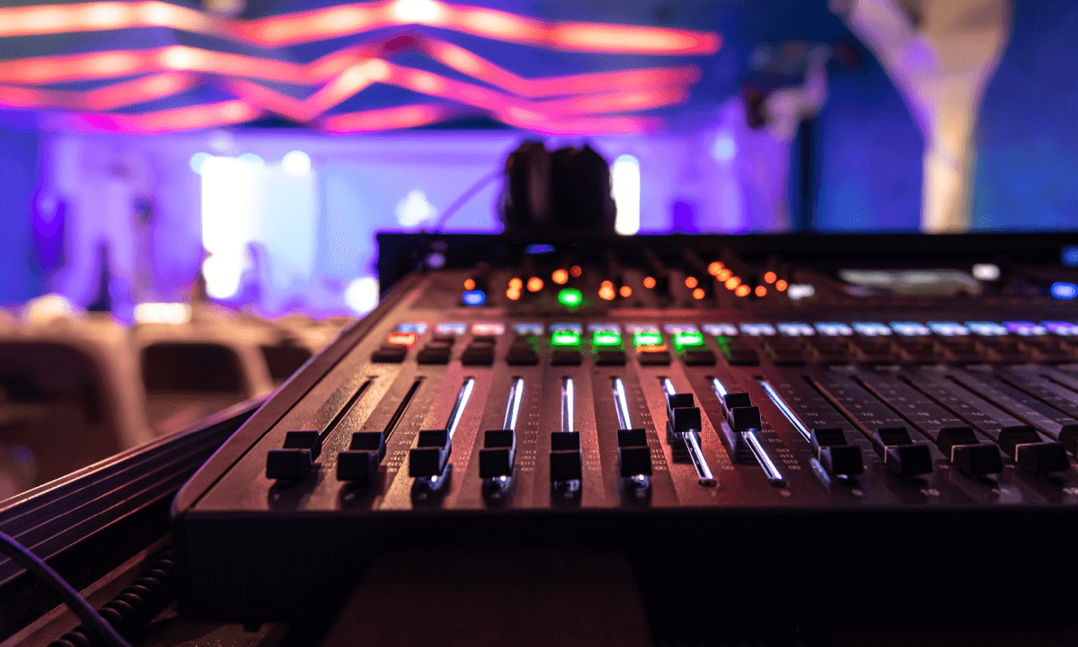 What are audio-visuals and how do they enhance events with EventsAir