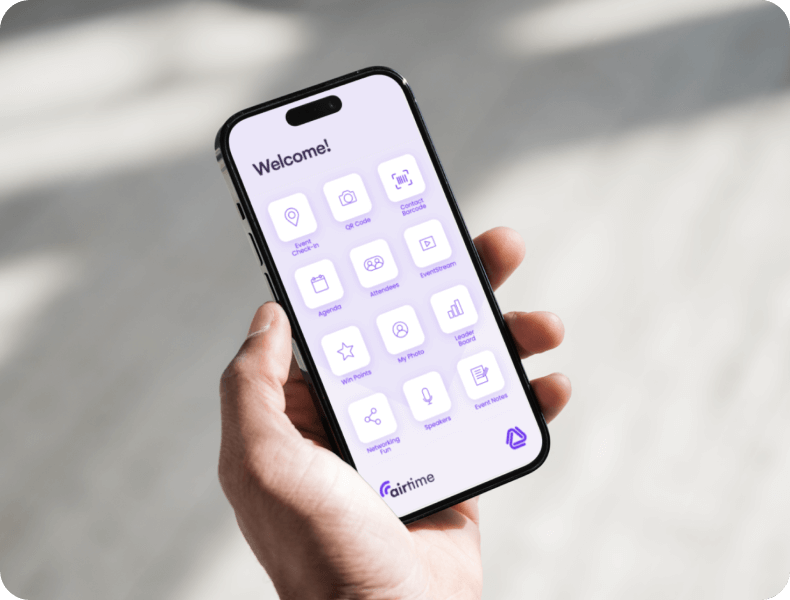 Powerful and customizable event mobile apps for Apple and Android with EventsAir