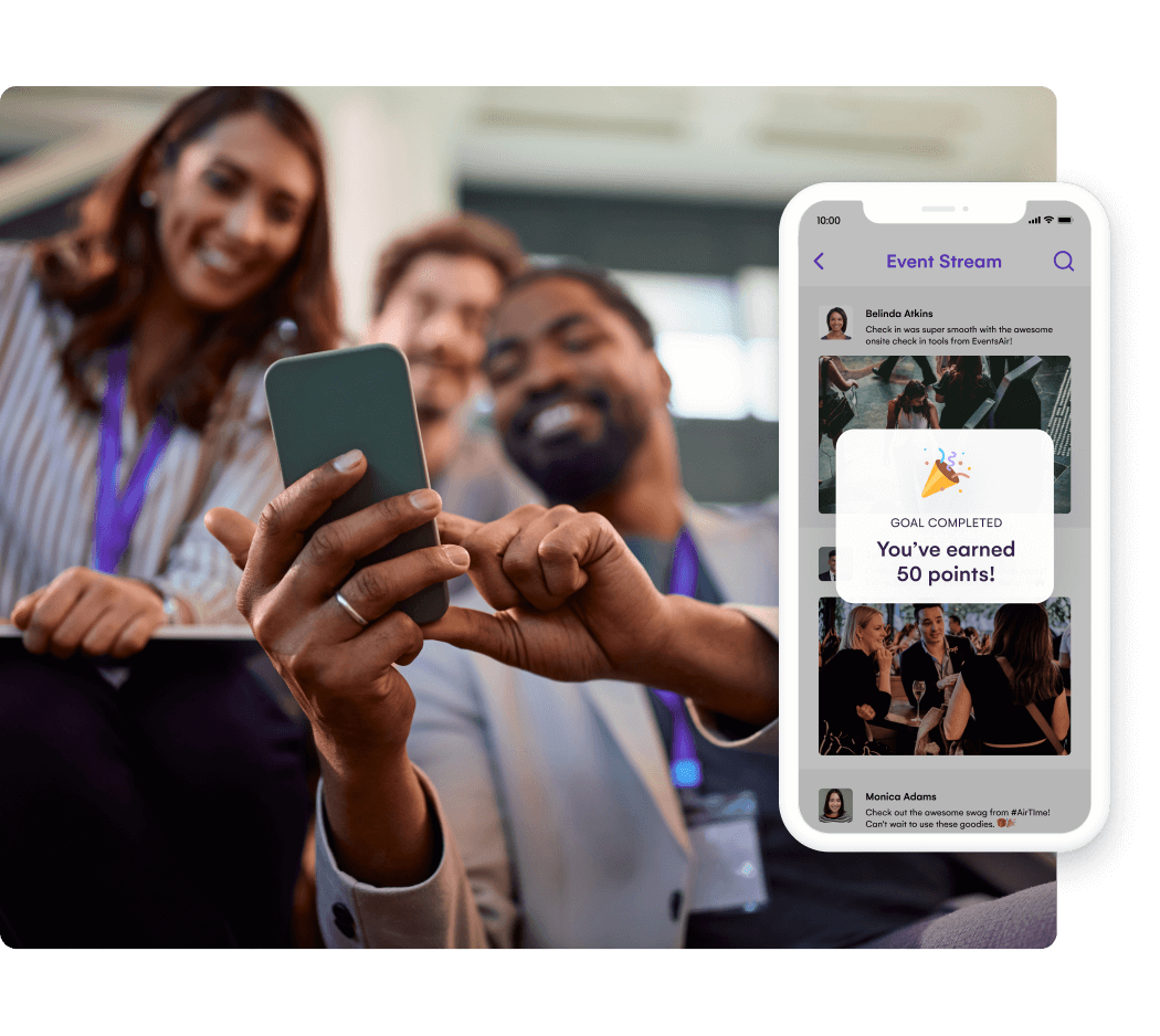 Discover the EventsAir private social network and gamification for member events