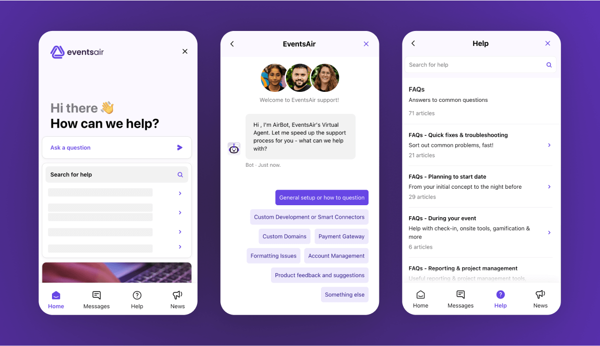 How We Leverage AI to Enhance Support in EventsAir